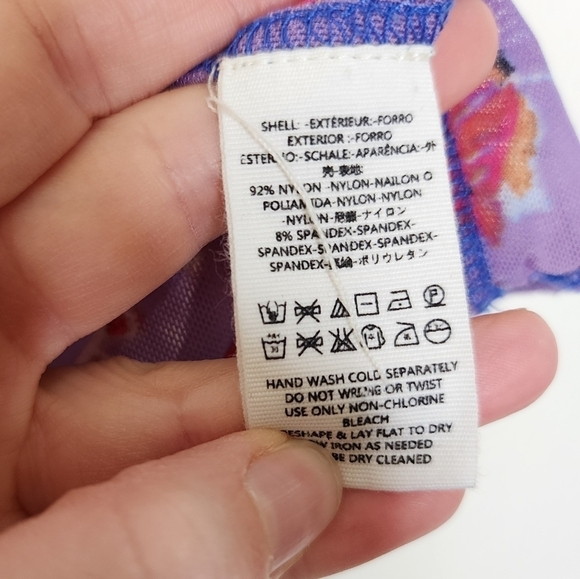 Free People Floral Mesh Blouse XS - Picture 6 of 8